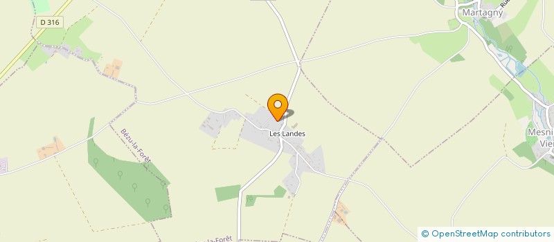 localisation de l'entreprise MADAME LEILA BARAKAT  BEZU-LA-FORET