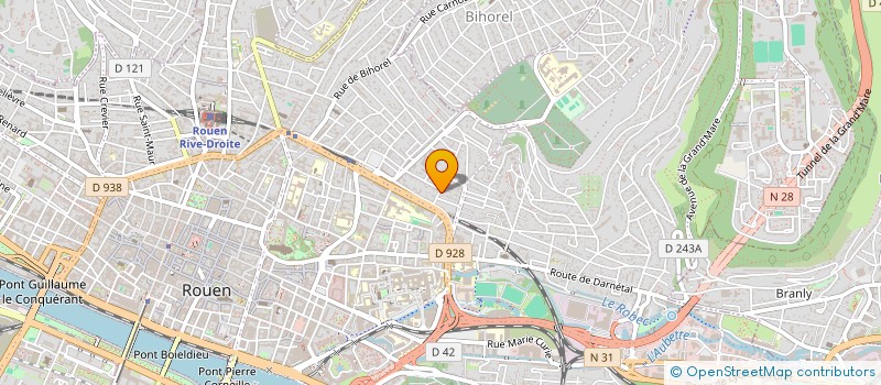 localisation de l'entreprise MADAME LEILA BEDAIRIA à ROUEN