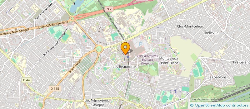 localisation de l'entreprise MADAME LEILA BEKHOUKH à SEVRAN