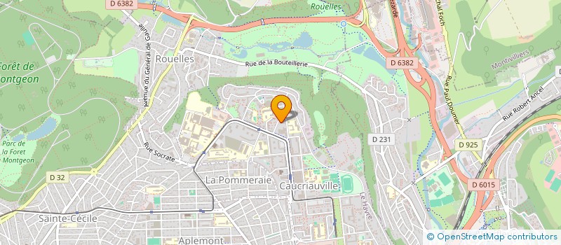 localisation de l'entreprise MADAME LEILA BELAID  LE HAVRE