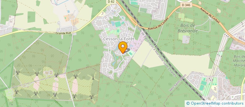 localisation de l'entreprise MADAME LEILA BELHADJ  CESSON