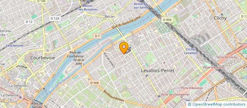localisation de l'entreprise MADAME LEILA BELILI à LEVALLOIS PERRET