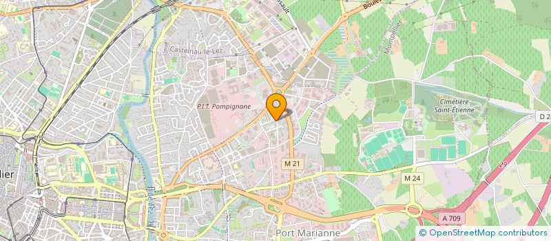 localisation de l'entreprise MADAME LEILA BEN SADDIK à MONTPELLIER