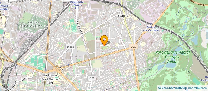 localisation de l'entreprise MADAME LEILA BENMANSOUR à STAINS