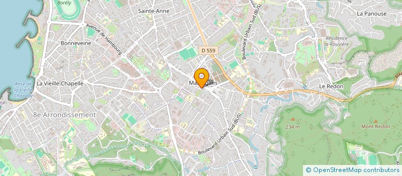 localisation de l'entreprise MADAME LEILA BENYOUCEF à MARSEILLE