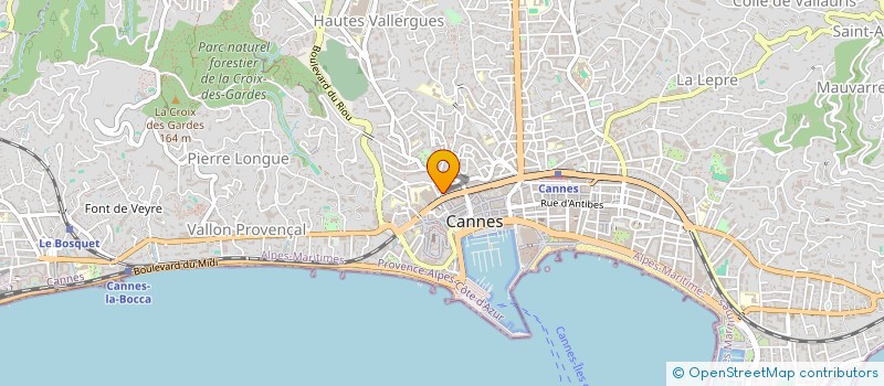 localisation de l'entreprise MADAME LEILA BENZOURA à CANNES