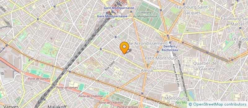 localisation de l'entreprise MADAME LEILA BERRADA MNIMENE  PARIS