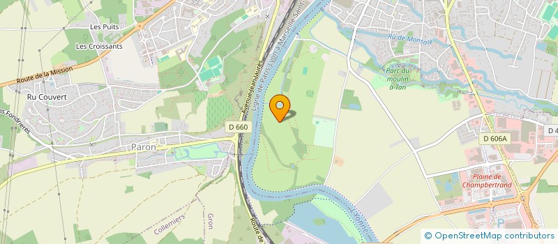 localisation de l'entreprise MADAME LEILA BINET  ROSOY