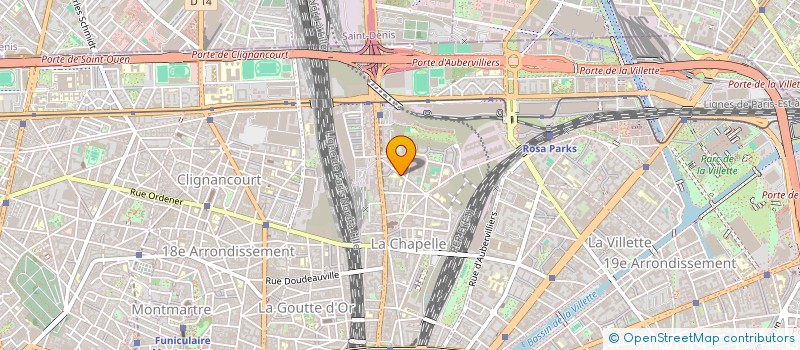 localisation de l'entreprise MADAME LEILA BORREDON  PARIS