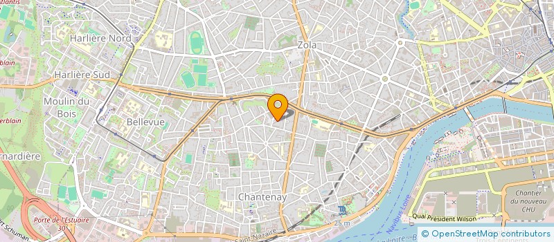 localisation de l'entreprise MADAME LEILA BOUABELLATI à NANTES