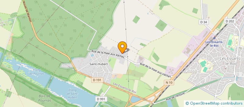 localisation de l'entreprise MADAME LEILA BOUDJEMA  LES ESSARTS-LE-ROI