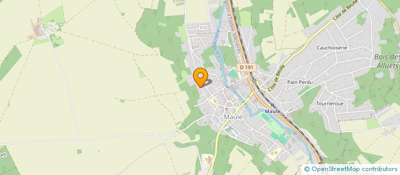 localisation de l'entreprise MADAME LEILA BOUHAOUCHE  PARIS