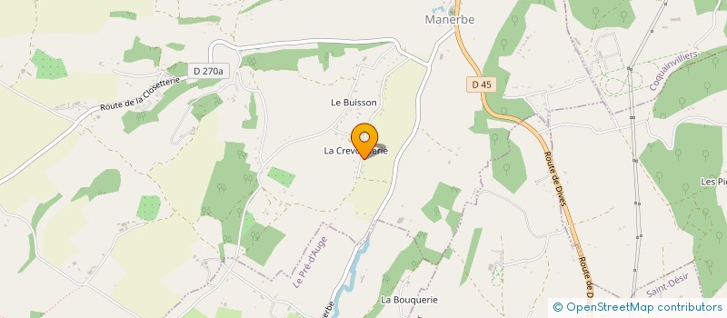 localisation de l'entreprise MADAME LEILA BOUKALFA  MANERBE