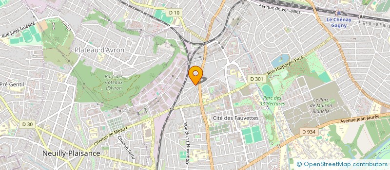 localisation de l'entreprise MADAME LEILA BOUNIF à NEUILLY-SUR-MARNE
