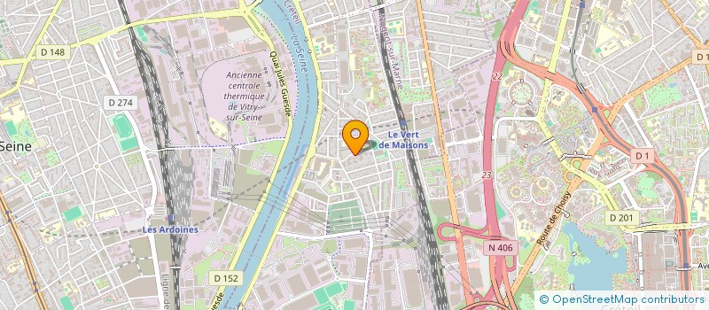 localisation de l'entreprise MADAME LEILA BOUNOUA à ALFORTVILLE