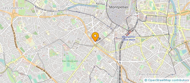 localisation de l'entreprise MADAME LEILA BOURICHE à MONTPELLIER