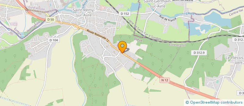 localisation de l'entreprise MADAME LEILA BOUZAR à SAINT-REMY-SUR-AVRE