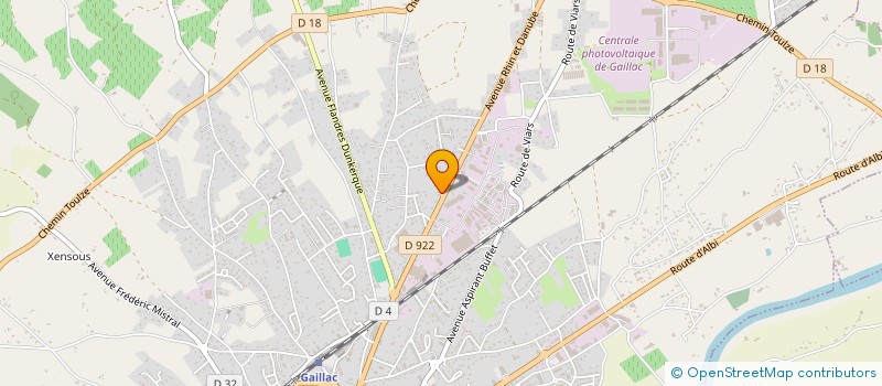 localisation de l'entreprise MADAME LEILA BOUZZINE  GAILLAC