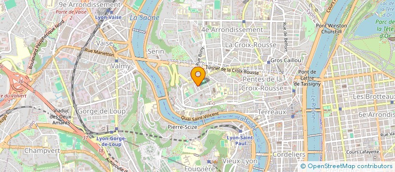 localisation de l'entreprise MADAME LEILA BRETT à LYON