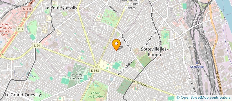 localisation de l'entreprise MADAME LEILA BUCHMANN à SOTTEVILLE-LES-ROUEN