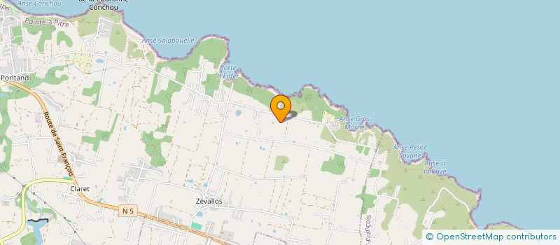 localisation de l'entreprise MADAME LEILA CAMALON à LE MOULE