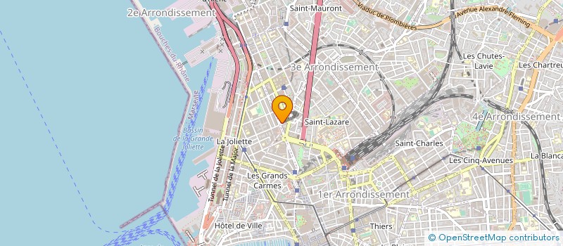 localisation de l'entreprise MADAME LEILA CHERGUI à MARSEILLE