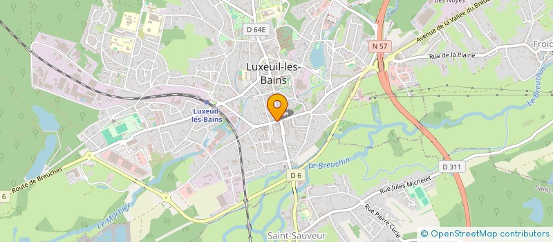 localisation de l'entreprise MADAME LEILA CHIKHI à LUXEUIL-LES-BAINS