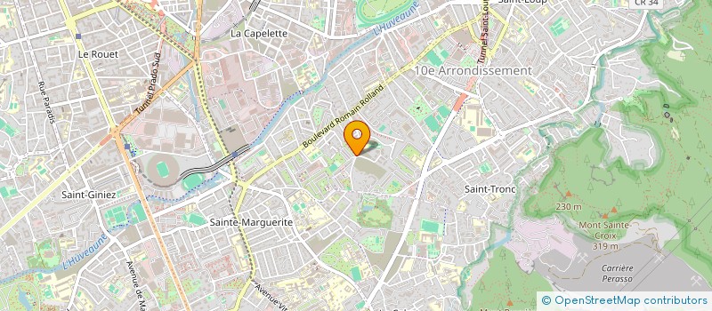 localisation de l'entreprise MADAME LEILA COLPART à MARSEILLE
