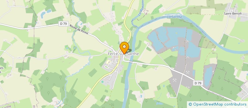 localisation de l'entreprise MADAME LEILA COURTOIS  FERCE-SUR-SARTHE