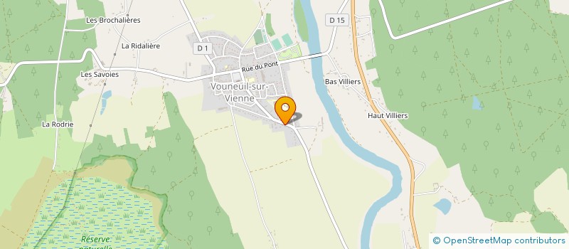 localisation de l'entreprise MADAME LEILA DORR à VOUNEUIL-SUR-VIENNE