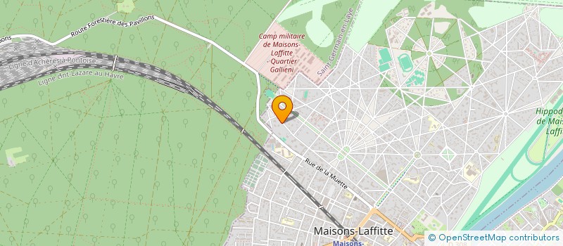 localisation de l'entreprise MADAME LEILA DOUSTKAM à MAISONS-LAFFITTE