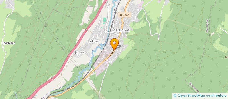 localisation de l'entreprise MADAME LEILA EL MALOUANI  MARTIGNAT