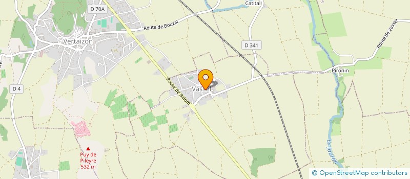 localisation de l'entreprise MADAME LEILA EL OUMNI  VERTAIZON