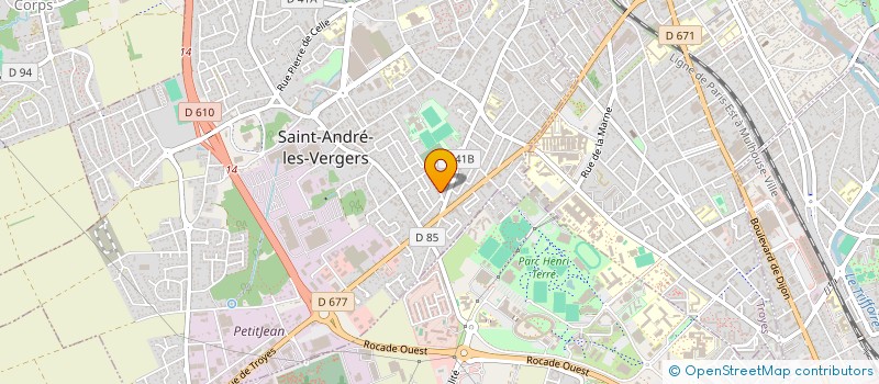 localisation de l'entreprise MADAME LEILA EL RHAZAZ à SAINT-ANDRE-LES-VERGERS