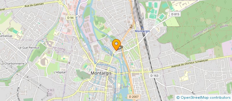 localisation de l'entreprise MADAME LEILA ELKHAYATI à MONTARGIS