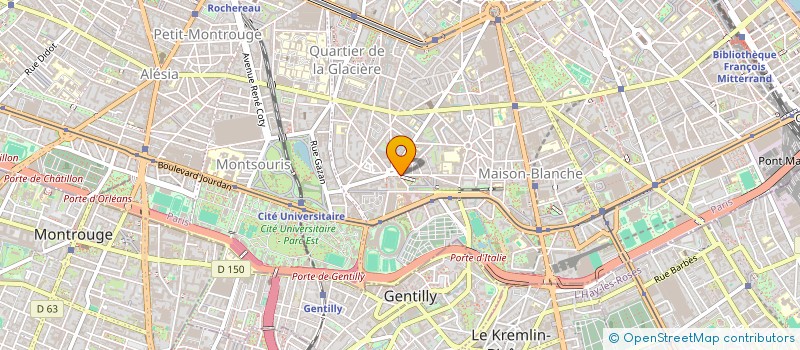 localisation de l'entreprise MADAME LEILA FERAULT  PARIS