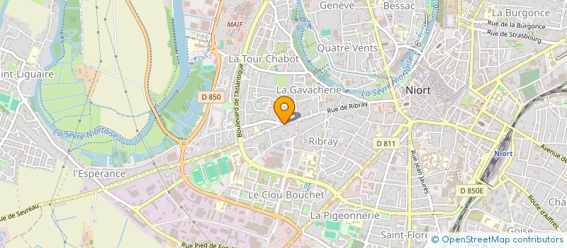 localisation de l'entreprise MADAME LEILA FERRER à NIORT