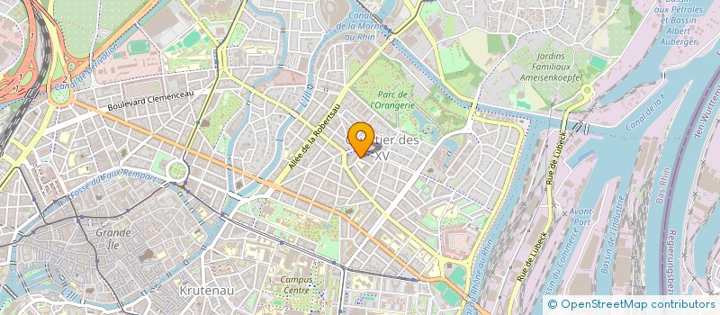 localisation de l'entreprise MADAME LEILA FILALI à STRASBOURG