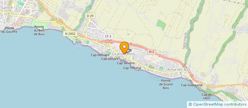 localisation de l'entreprise MADAME LEILA GAULIRIS  SAINT-PIERRE