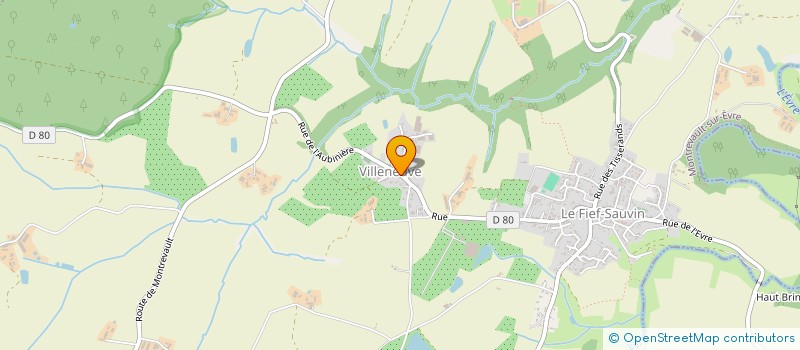 localisation de l'entreprise MADAME LEILA GRANDIN à MAUGES-SUR-LOIRE