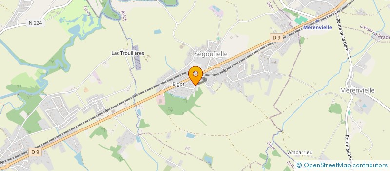localisation de l'entreprise MADAME LEILA GUELLOUB à SEGOUFIELLE