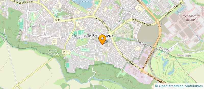 localisation de l'entreprise MADAME LEILA GUESSOUM  VOISINS-LE-BRETONNEUX