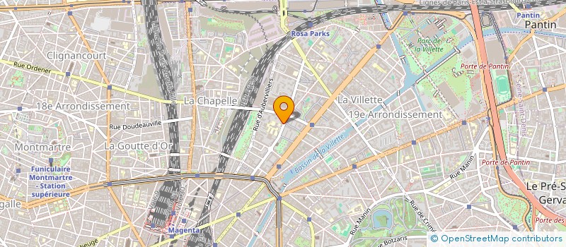 localisation de l'entreprise MADAME LEILA HALOUANI  PARIS