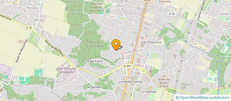 localisation de l'entreprise MADAME LEILA HAMLAOUI à LA VILLE-DU-BOIS