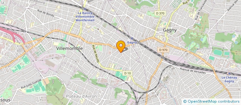 localisation de l'entreprise MADAME LEILA HAREL à VILLEMOMBLE