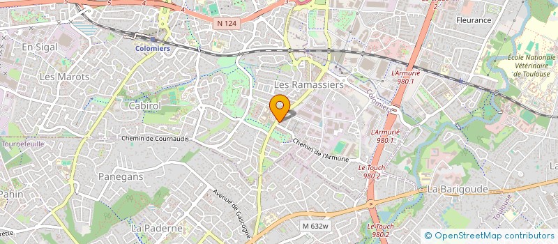 localisation de l'entreprise MADAME LEILA HASSANI à COLOMIERS