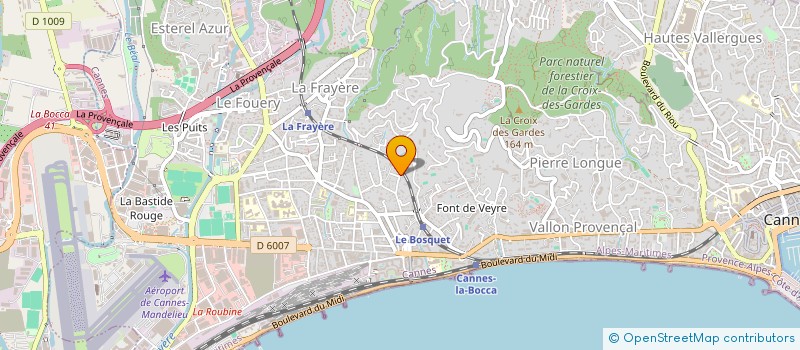localisation de l'entreprise MADAME LEILA HASSINE à CANNES
