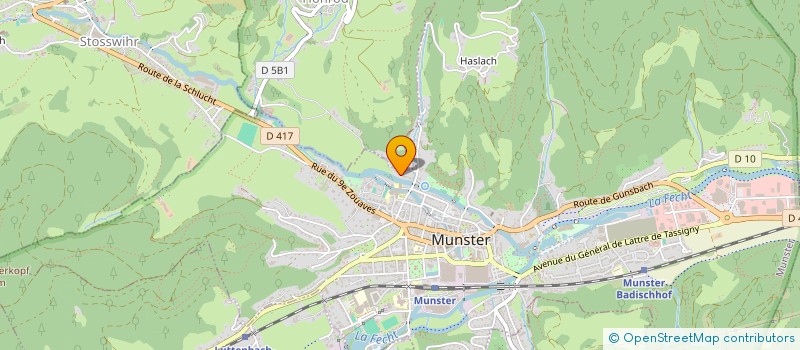 localisation de l'entreprise MADAME LEILA HEBERLE  MUNSTER