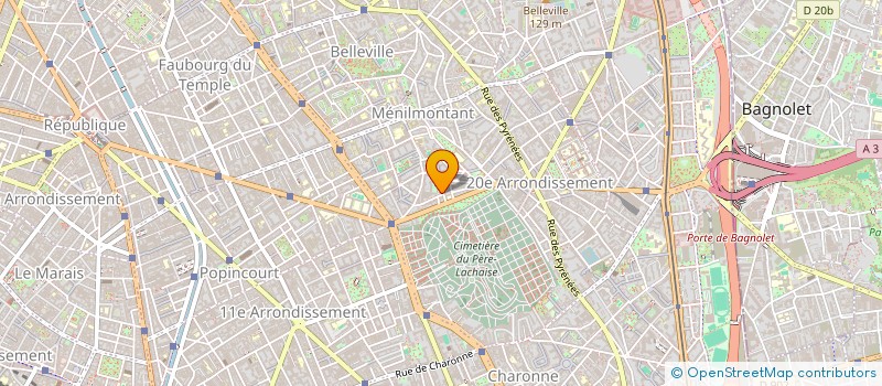 localisation de l'entreprise MADAME LEILA IZEM  PARIS