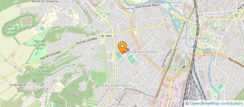 localisation de l'entreprise MADAME LEILA KERROUM à DIJON